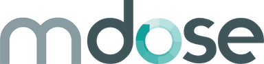 mdose logo, RocketFin partner
